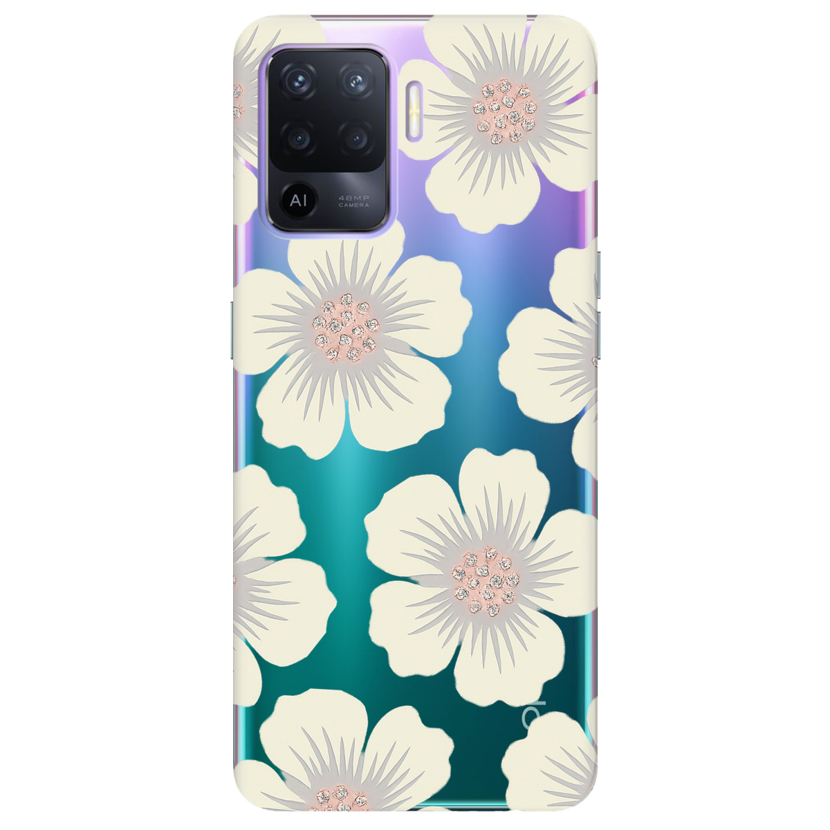 Чехол для Oppo Reno 5 Lite Белая красота - фото 1 - Чехлы для телефонов